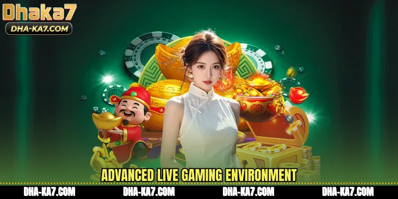 Advanced live gaming environment