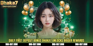 Daily First Deposit Bonus DHAKA7 Unlocks Bigger Rewards